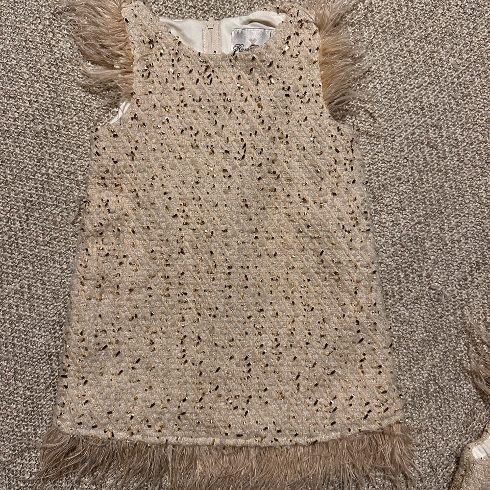 Rare Editions tweed dress size 2t